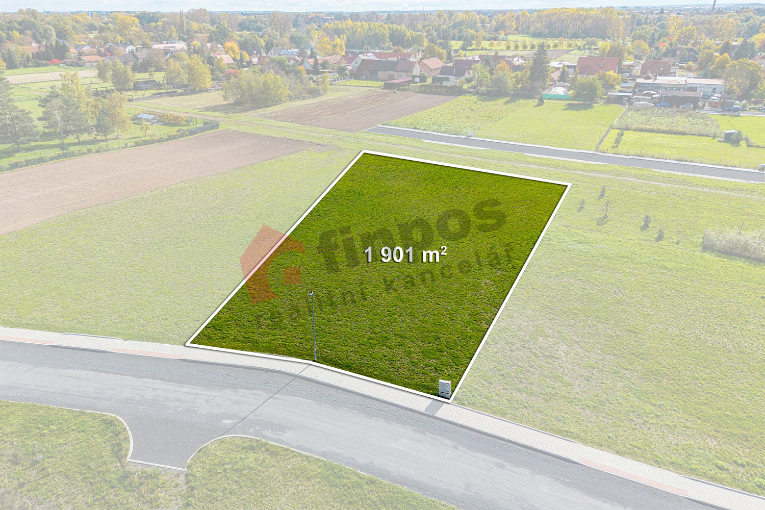 Prodej stavebního pozemku 1 901 m²