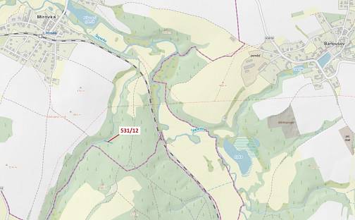 Dražba lesa 281 m², Vysoká