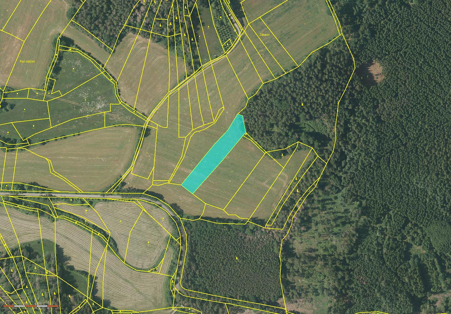 Prodej pole 18 910 m²