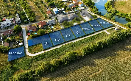 Prodej stavebního pozemku 604 m², Bulhary, okres Břeclav