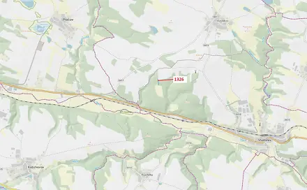 Dražba lesa 1 403 m², Vladislav