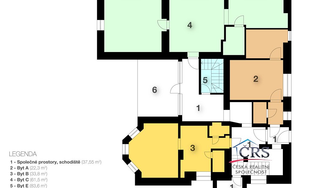 Prodej bytu 1+kk 22 m², Mělník – náhled fotky 2