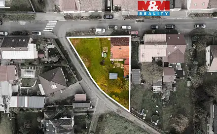 Prodej stavebního pozemku 629 m², Marie Pujmanové, Pardubice - Rosice