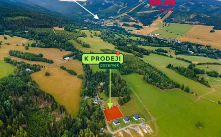 Prodej stavebního pozemku 1 905 m², Králíky - Horní Lipka, okres Ústí nad Orlicí