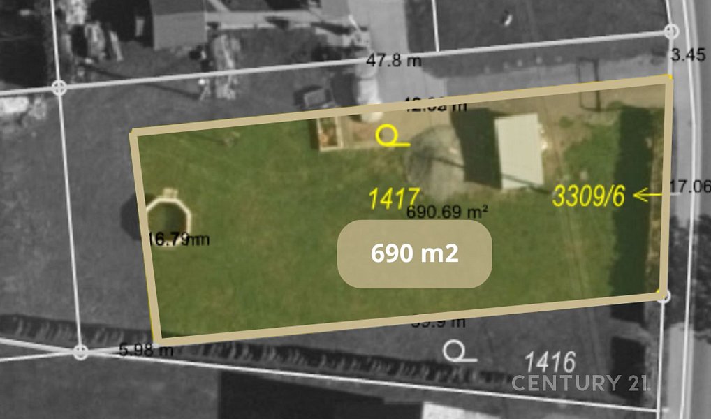 Prodej stavebního pozemku 690 m², Kunín – náhled fotky 2