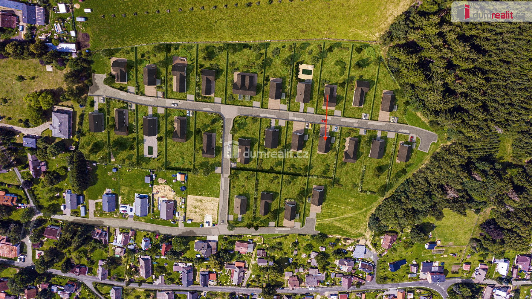 Prodej stavebního pozemku 1 164 m² – fotografie 3