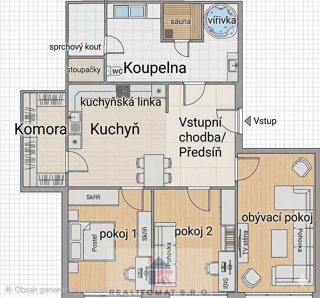 Prodej bytu 4+kk 69 m² — photo 2