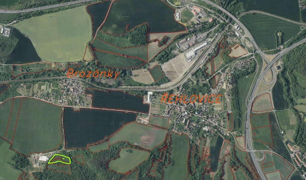 Prodej pole 10 485 m², Řehlovice – náhled fotky 6