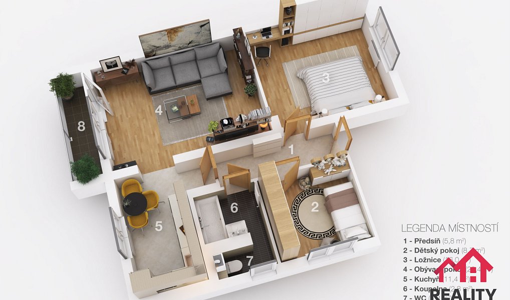Prodej bytu 3+1 69 m², Svitavy – náhled fotky 15