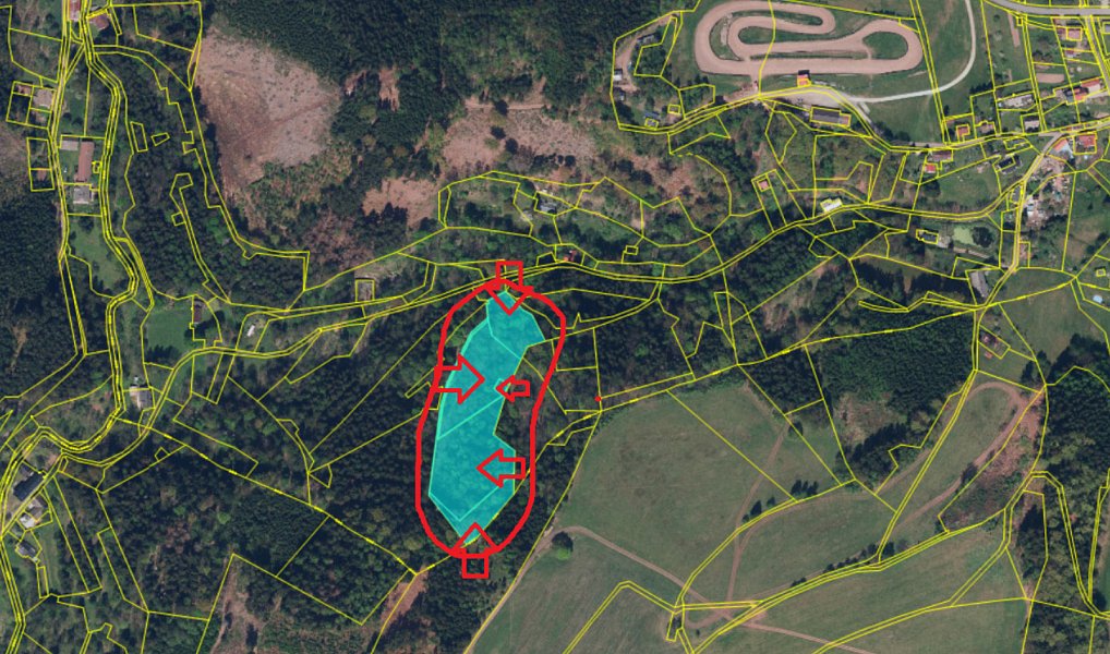 Prodej lesa 12 043 m², Dobřany – náhled fotky 9