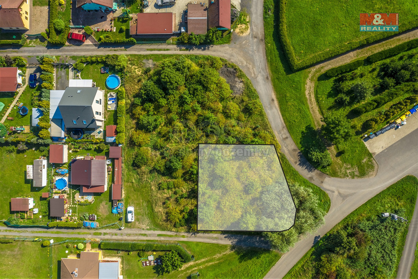 Prodej stavebního pozemku 589 m²