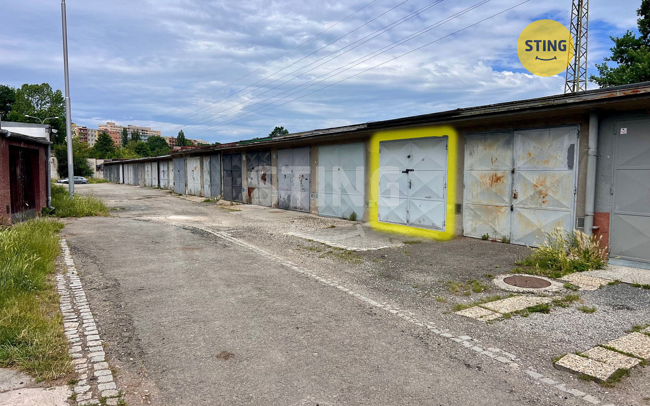 Prodej garáže 19 m2, ostrava - poruba, ul.1. československého armádního sboru