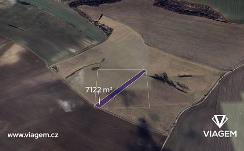 Prodej pole 1 978 m², Vysoká, okres Mělník