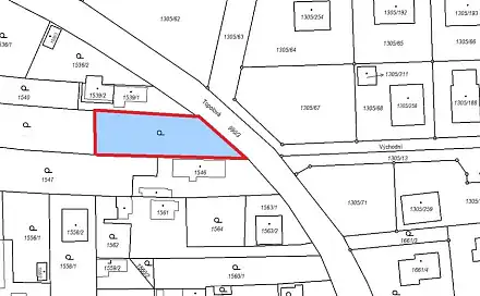 Prodej stavebního pozemku 657 m², Topolová, Úherce, okres Plzeň-sever
