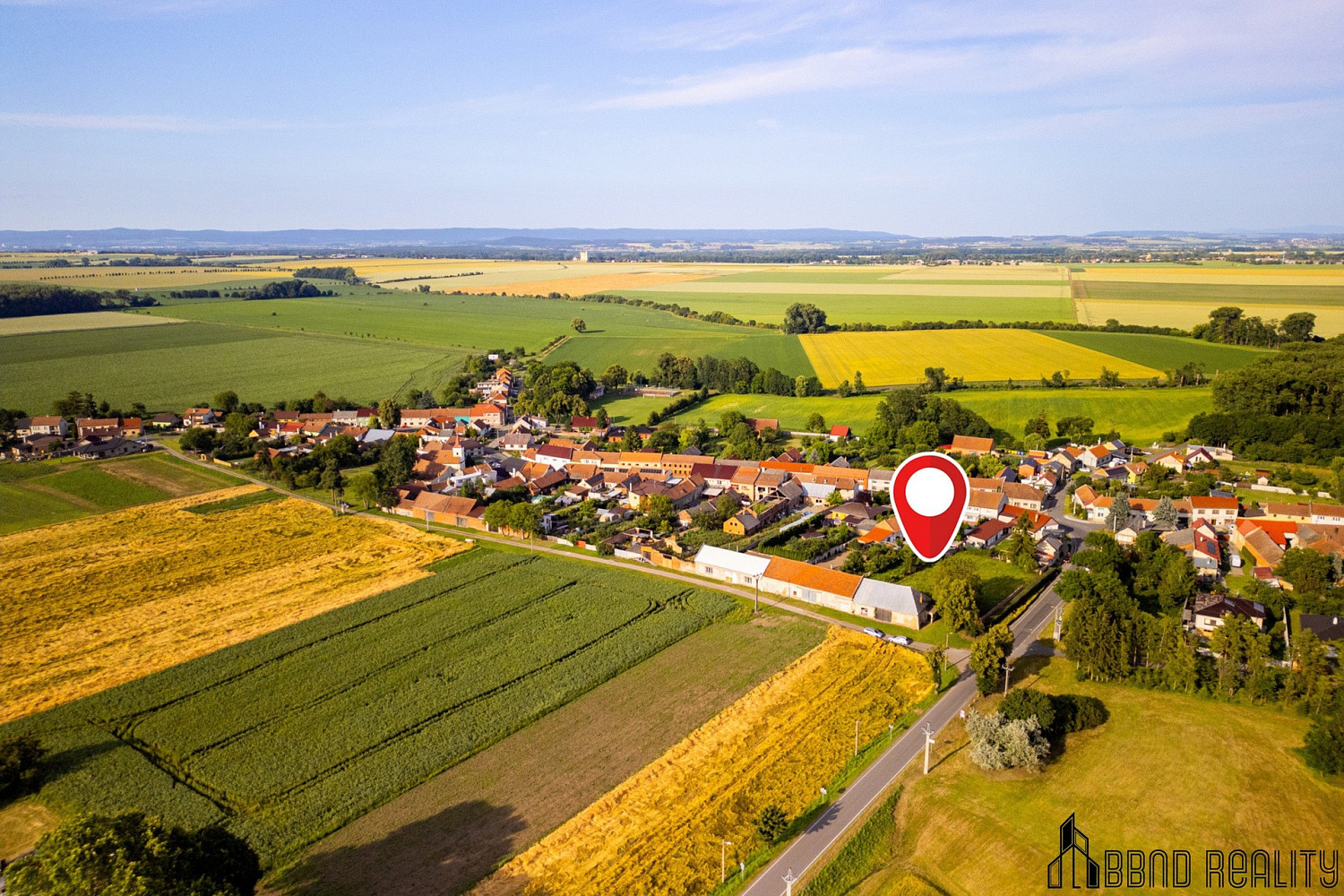Prodej stavebního pozemku 1 853 m², Biskupice – pohled 4