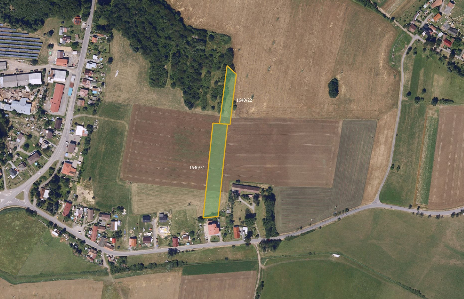 Prodej pole 7 249 m²