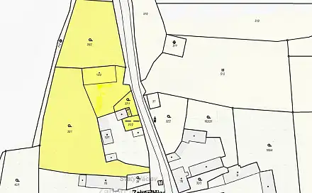 Prodej pozemku 6 129 m², Hradiště, okres Plzeň-Jih