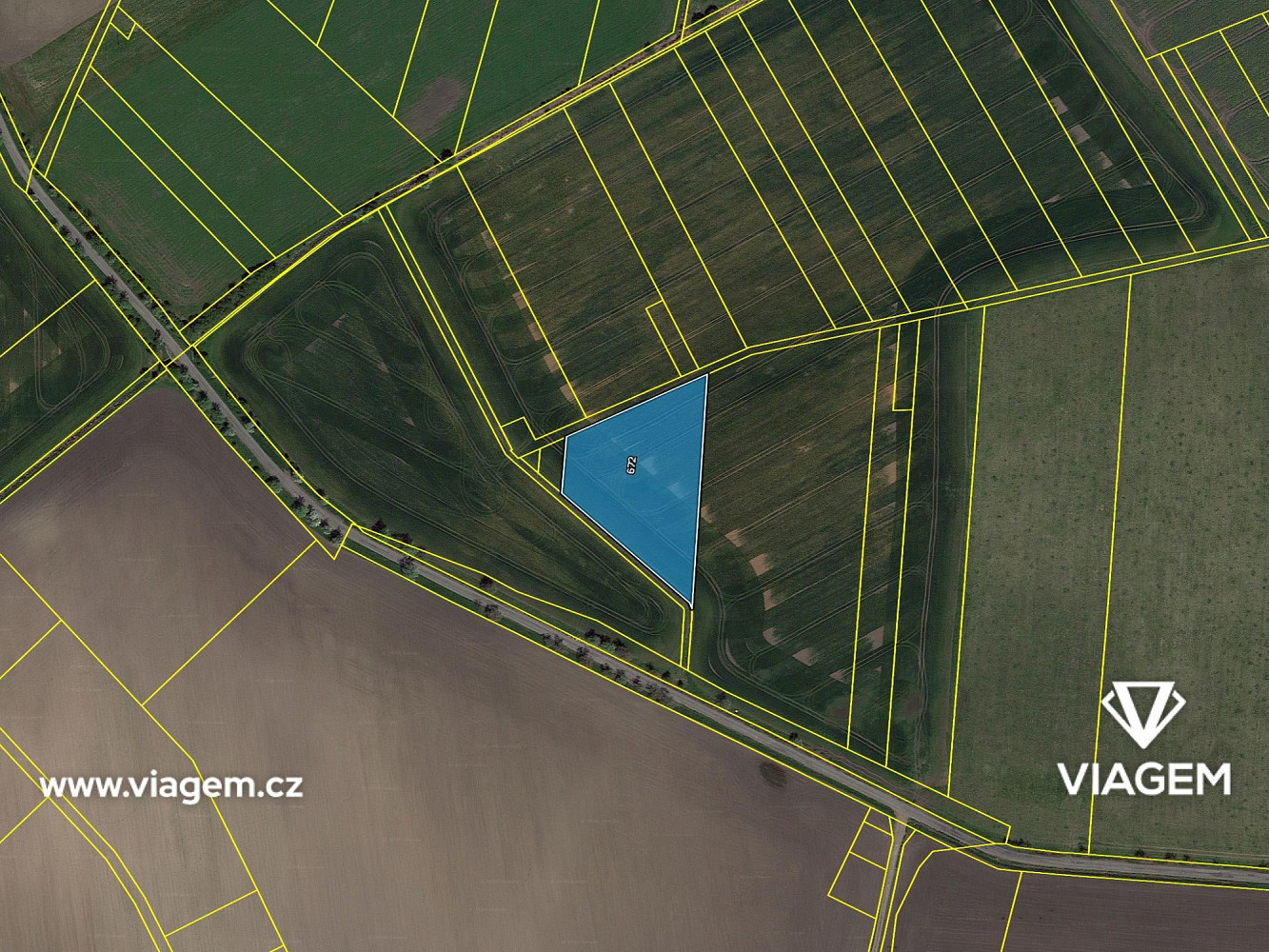 Prodej pole 1 305 m² – fotografie 4