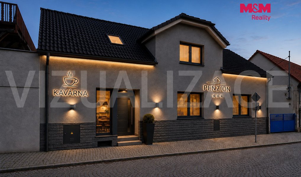 Prodej ubytovacího objektu 250 m², Zruč nad Sázavou – náhled fotky 2