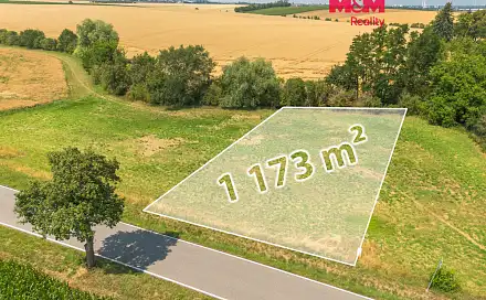 Prodej stavebního pozemku 1 173 m², Libenice, okres Kolín