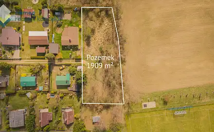 Prodej stavebního pozemku 1 909 m², Ledce, okres Mladá Boleslav
