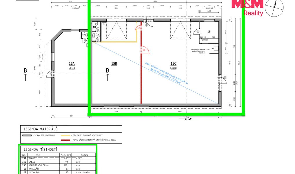 Pronájem obchodních prostor 210 m², České Budějovice – náhled fotky 5
