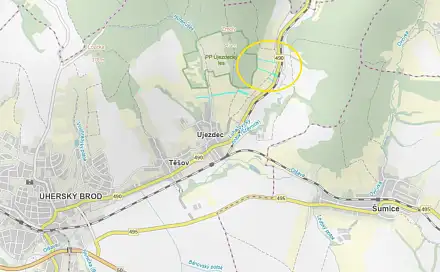 Prodej pole 12 747 m², Uherský Brod, okres Uherské Hradiště