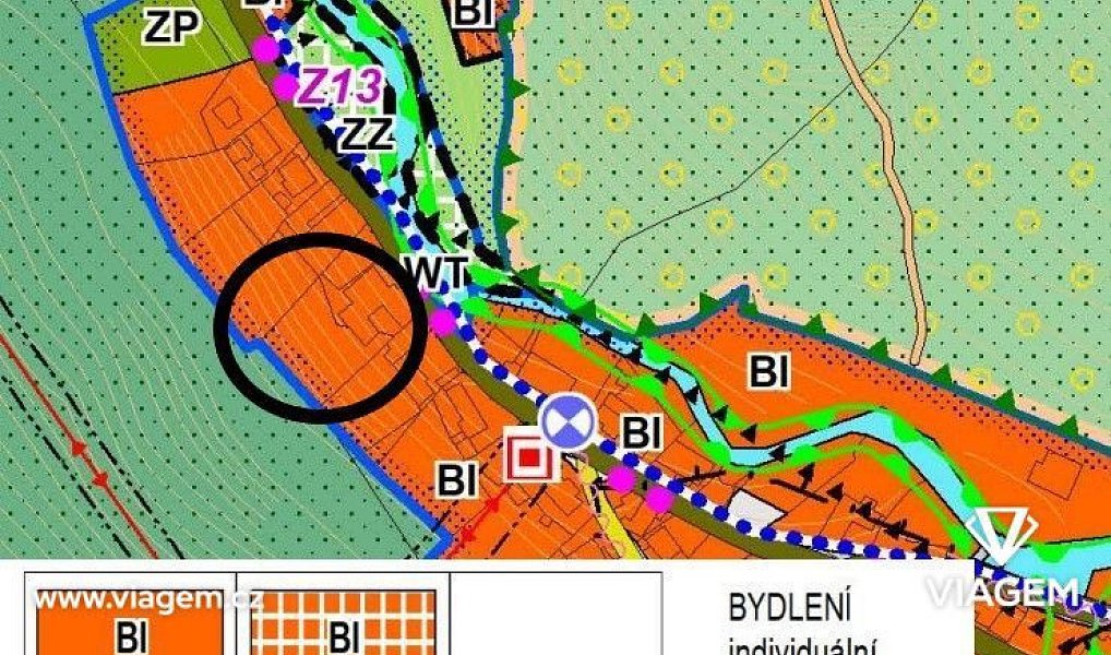 Prodej zahrady 820 m², Všenory – náhled fotky 4