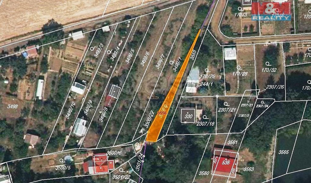 Prodej zahrady 504 m², Holešov – náhled fotky 3