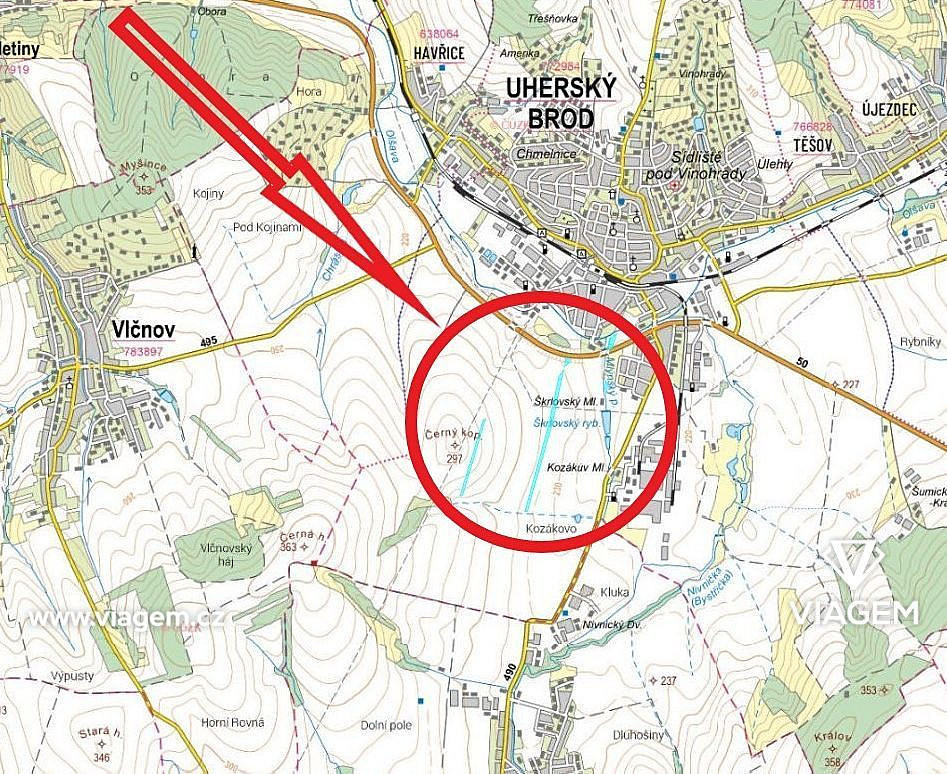 Prodej komerčního pozemku 118 m²