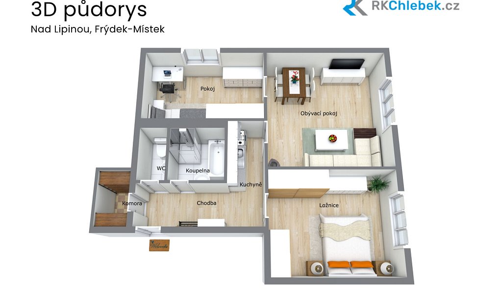 Prodej bytu 3+kk 78 m², Frýdek-Místek – náhled fotky 25