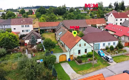 Prodej domu 212 m² s pozemkem 917 m², Dlouhá Brtnice, okres Jihlava