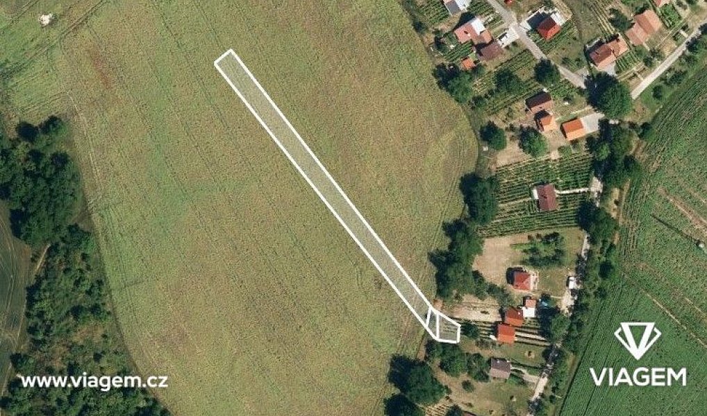 Prodej pole 1 182 m², Skoronice – fotka 1 z 5