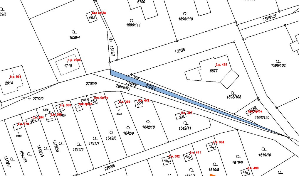 Prodej pozemku 167 m², Beroun – náhled fotky 2