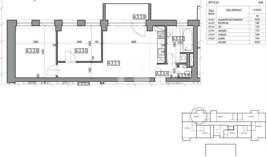Prodej bytu 3+kk 59 m², Zlín – náhled fotky 12