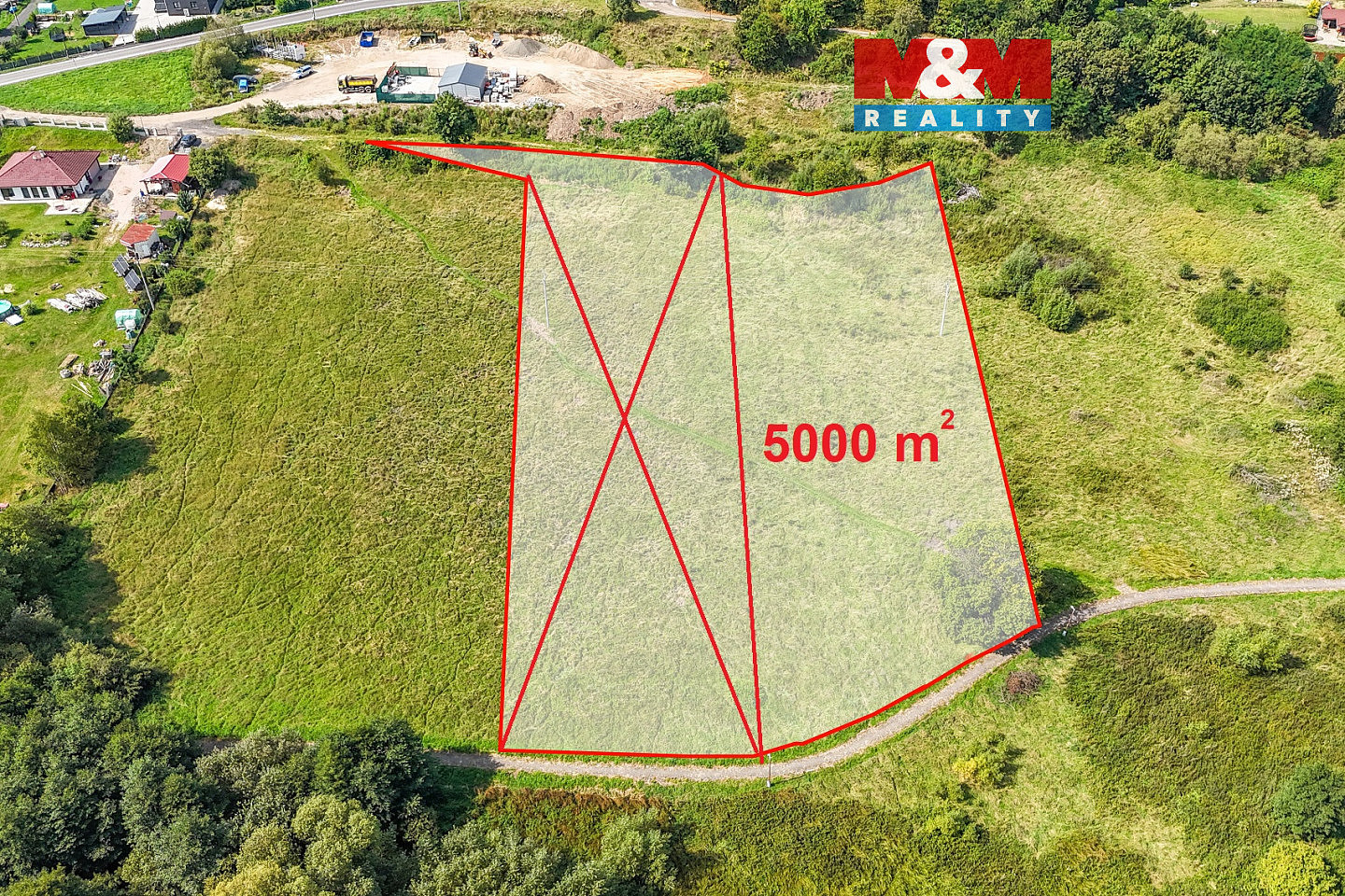 Prodej stavebního pozemku 5 000 m²