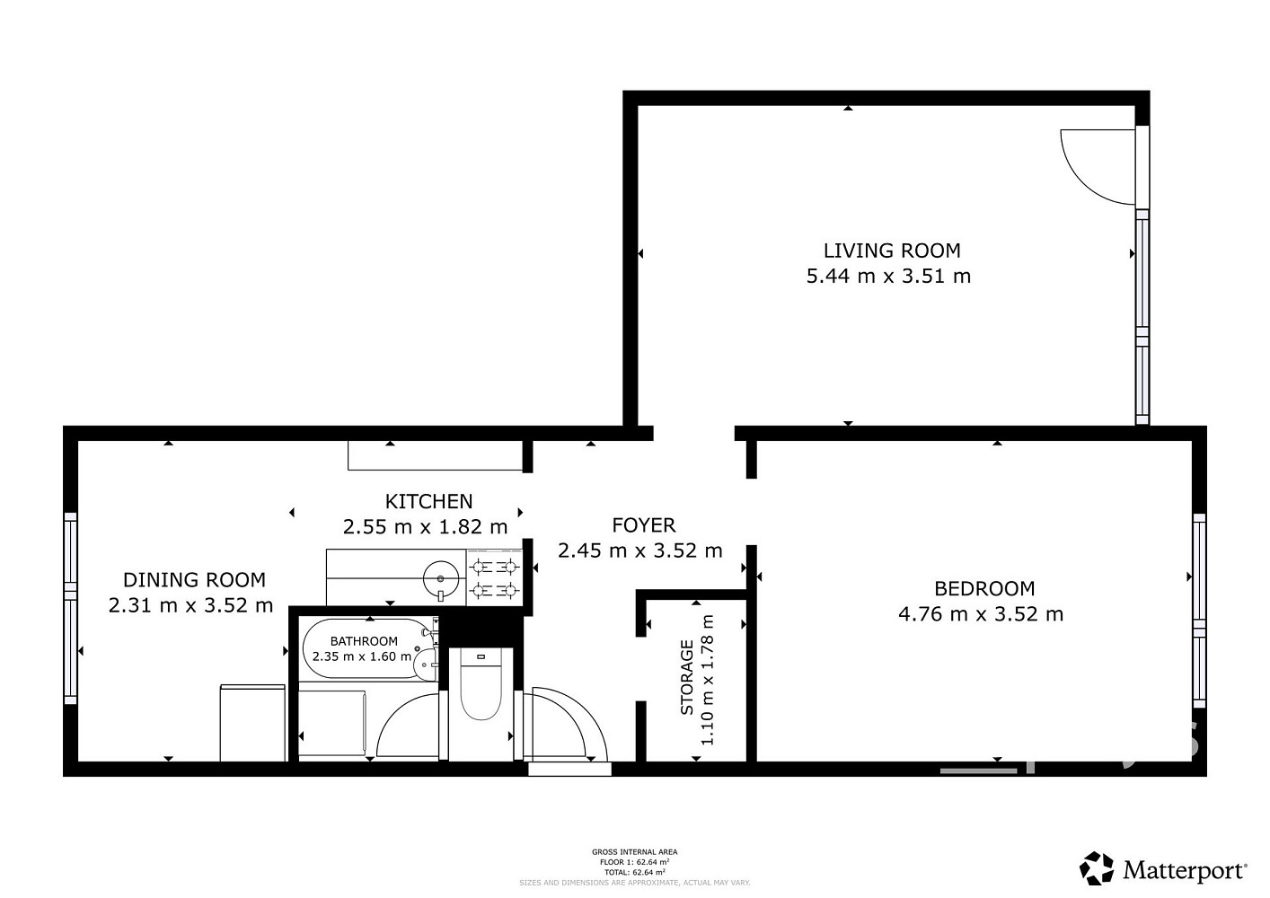 Prodej bytu 2+1 63 m² — photo 3