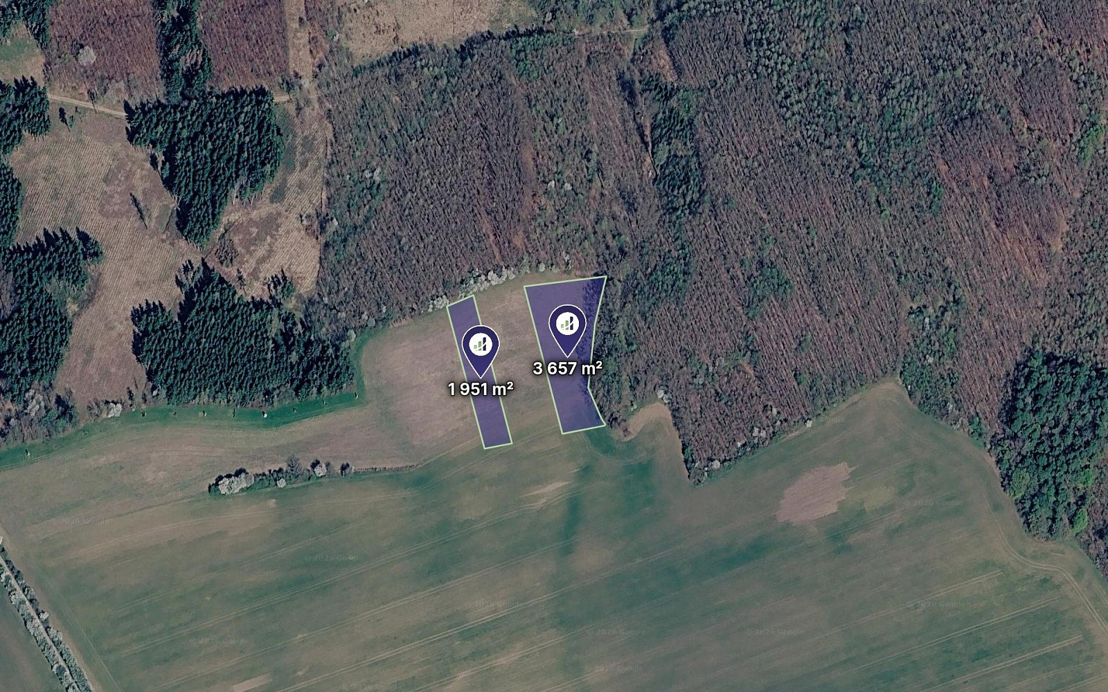 Prodej pole 5 608 m²