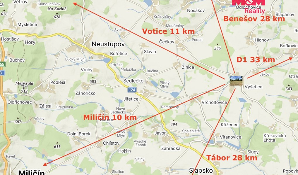 Prodej stavebního pozemku 1 181 m², Šebířov – náhled fotky 10