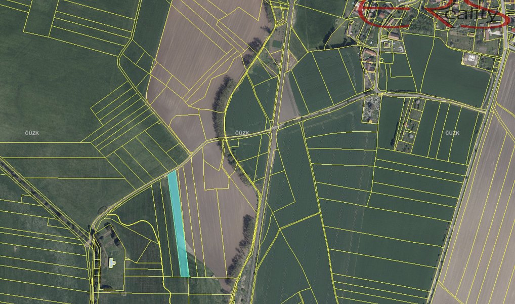 Prodej pole 4 928 m², Ohnišťany – náhled fotky 2