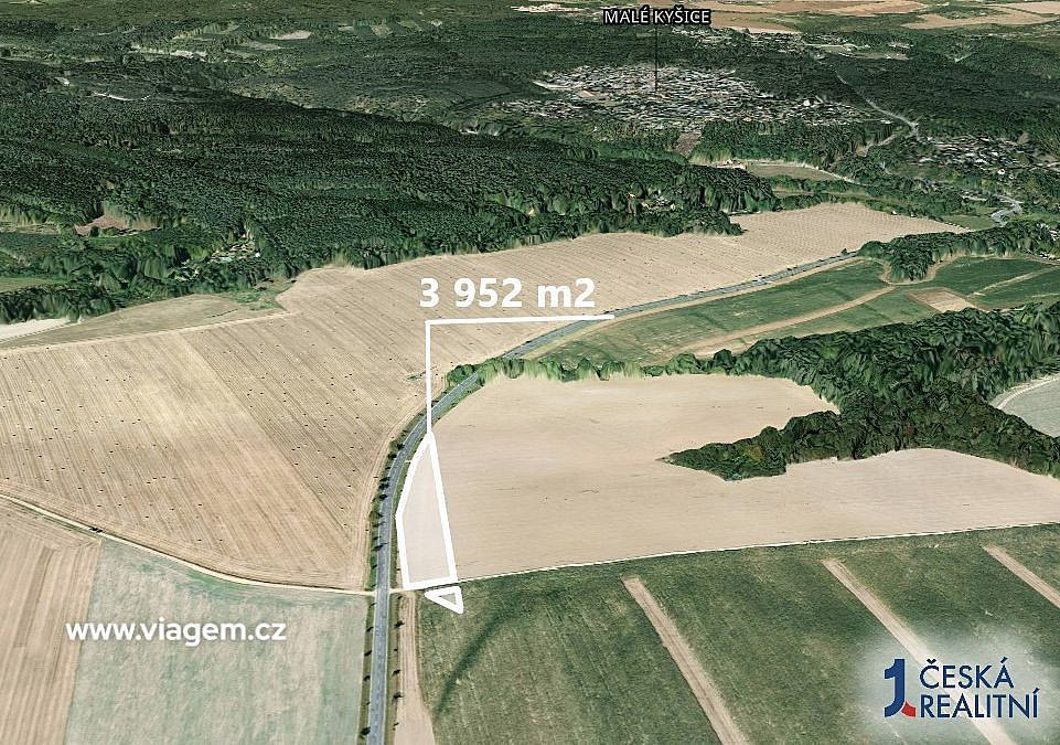 Pole 3 952 m², Podíl 20 % o výměře 790 m² – pohled 2