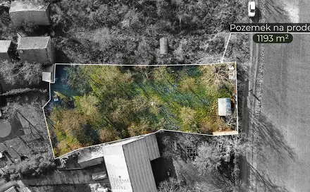 Prodej stavebního pozemku 1 193 m², Brodek u Přerova - Luková, okres Přerov