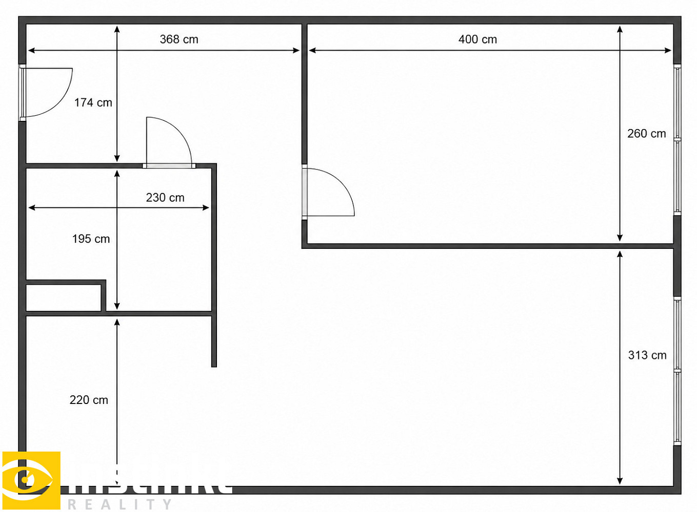 Prodej bytu 2+kk 43 m² — photo 2