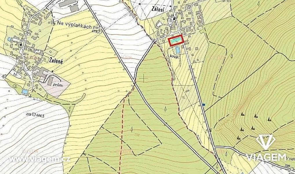 Prodej stavebního pozemku 238 m², Příchovice – náhled fotky 5