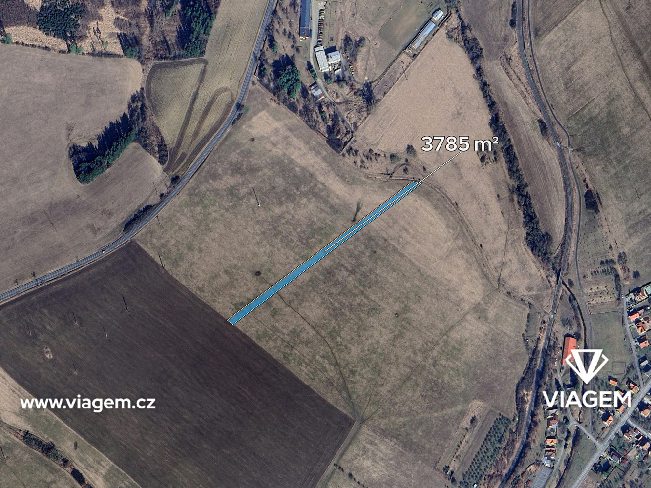 Prodej pole 946 m² – fotografie 2