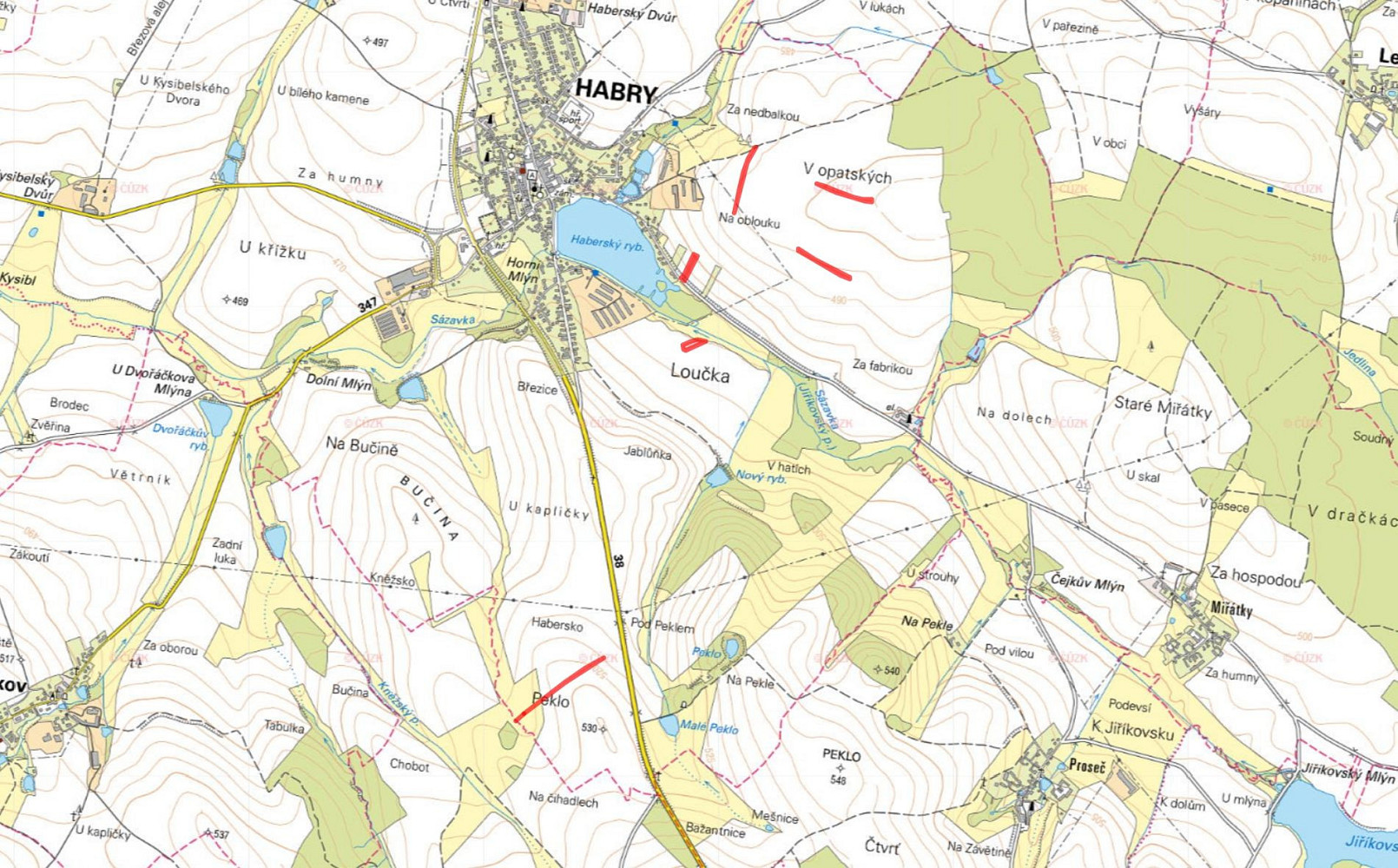 Prodej pole 5 235 m² — photo 4
