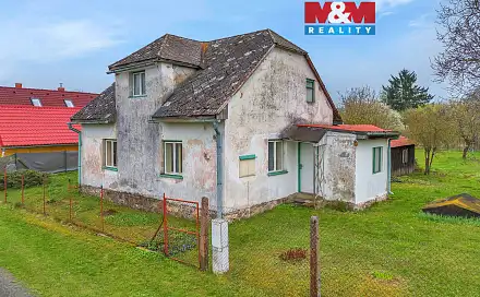 Prodej domu 55 m² s pozemkem 1 146 m², Kraborovice - Úhrov, okres Havlíčkův Brod