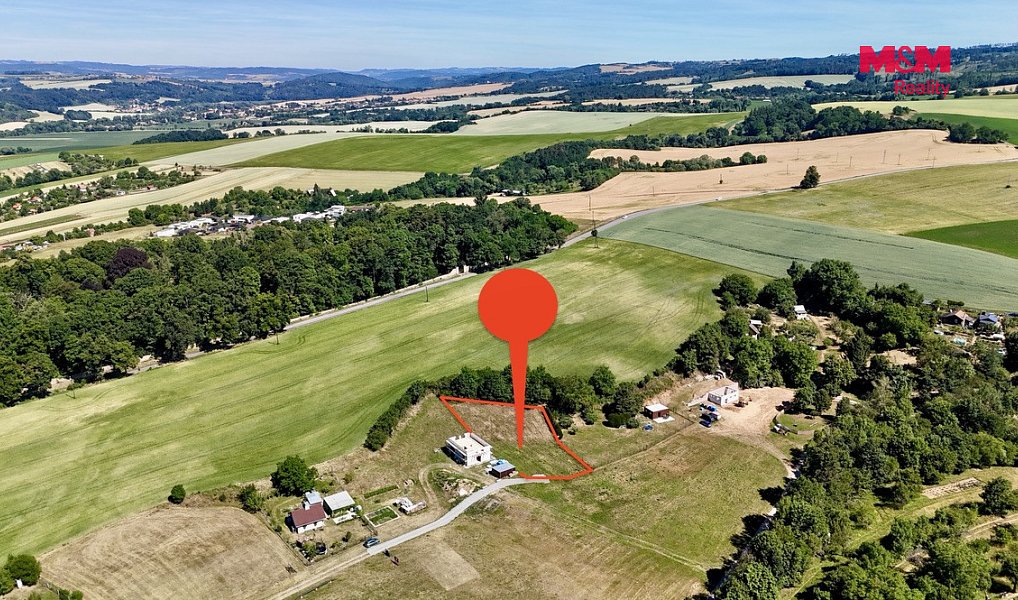 Prodej stavebního pozemku 1 267 m², Rájec-Jestřebí – náhled fotky 3
