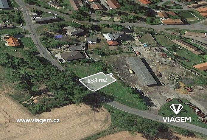 Prodej stavebního pozemku 633 m²