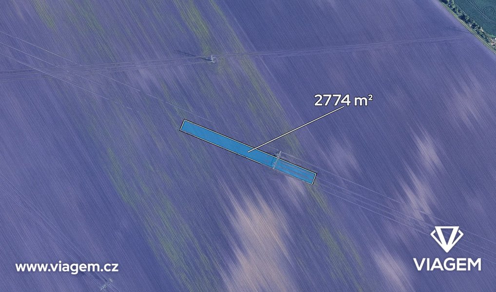 Prodej pole 462 m², Újezd u Brna – náhled fotky 2